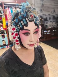 -胭脂猫京剧摄影