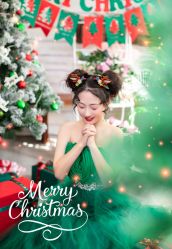 -后宫·古装汉服京剧儿童亲子全家福摄影