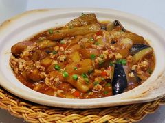 黄鱼干茄子煲-潮州府·潮菜·砂锅粥(徐家汇店)