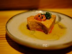 鮟鱇鱼肝佐脆蒜辣椒油-镹·鱼料理  国产鱼使用店