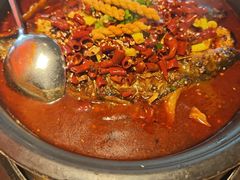-探鱼·鲜青椒爽麻烤鱼(广州欣荣广场店)