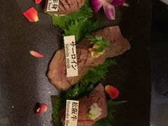 牛肉寿司套餐-松阪牛焼肉M(法善寺横丁店)