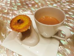 奶茶配蛋挞-8餐厅(新葡京酒店)
