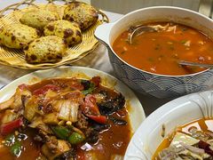 疙瘩汤-马黑哥椒麻鸡(清江山水店)