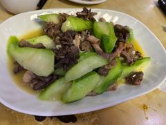 丝瓜炒鸡杂-深圳柯记餐厅(大望店)