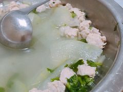 冬瓜丸子汤-金台阶鱼馆(于桥水库店)