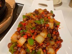 辣炒海灵菇-七八冷面·延边朝鲜族美食(圣熙八号店)