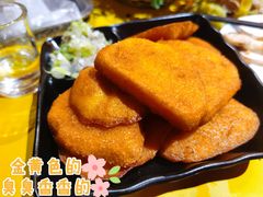 -老红桥炸灌肠牛肚锅烧烤(定福庄店)