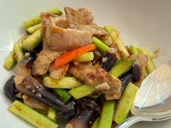 XO酱时蔬炒爽肉-悦轩中餐厅·高空江景·杭州柏悦酒店