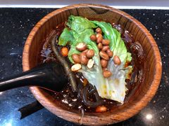 肉沫酸辣粉-西北杂粮筐手工面凉皮(来福士店)