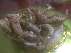 椒盐虾姑-钱山海鲜大排档