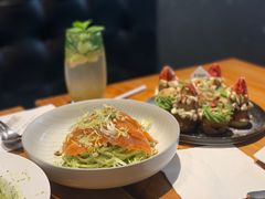 牛油果酱烟熏三文鱼意大利面-BE BRIGHT KITCHEN(正佳广场店)
