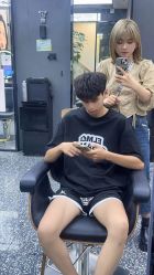 -藤野造型专业烫染接发