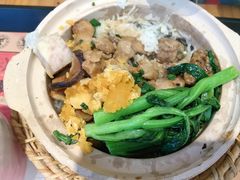 豉汁排骨拼香菇滑鸡煲仔饭-华记煲仔华·煲仔饭(市桥易发店)