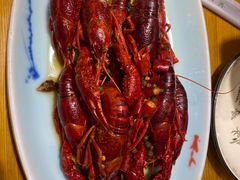 花雕醉龙虾-丁记盐蘸牛肉·新杭菜(河东路店)