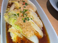 蒜泥娃娃菜-蜜桃餐厅·伴山(绿宝广场店)