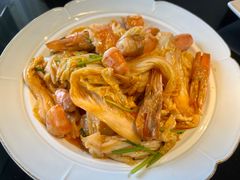 明虾烧菜芯-东莱馋房(陆家嘴店)