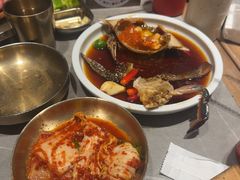-草家酱蟹炭火烤肉店(珲春南路一店)