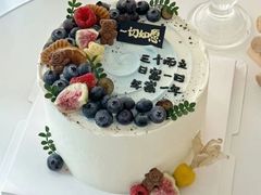 -咖咖熊蛋糕定制·英国蓝风车动物性淡奶油