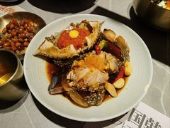 -草家酱蟹炭火烤肉店(珲春南路一店)