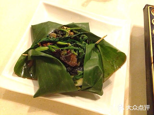 蜜桃餐厅(朝阳大悦城店)蕉叶包野菜图片