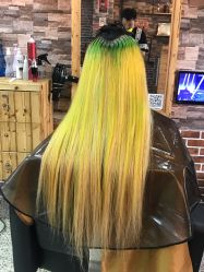 点击看大图 玲珑片接加改色-GY style salon网红签约