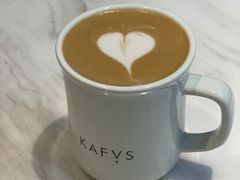 拿铁-KAFVS咖啡思咖啡馆(香海路店)