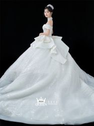点击看大图 -艾拉·女王婚纱礼服馆