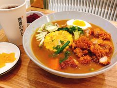 炸鸡块咖喱乌冬面-池奈·咖喱蛋包饭(熙地港店)