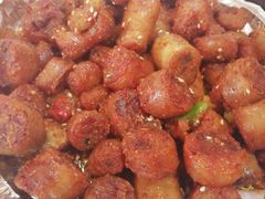 烤羊肠-老白驼退骨特色美食