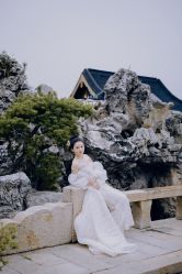 -桃子造型婚纱礼服(凤起广场店)