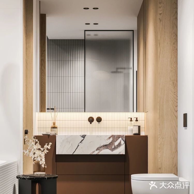 92㎡ 一室一厅，木饰面这样用才高级！