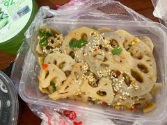 凉拌藕片-黄师奶甜品店