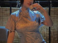 -暮晚尘香汉服旗袍