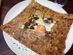 鸡蛋蘑菇熏肉荞麦可丽饼-RAC BAR(安福路店)