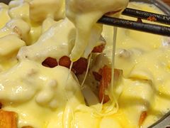 石板芝士鸡肉-撒郎嘿·朝鲜民俗餐馆