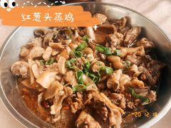 焖鸡-天强农家菜馆