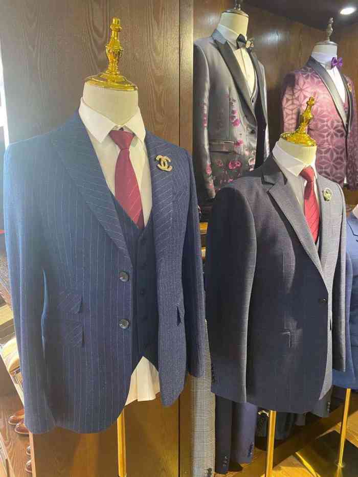 妈妈咪呀妈妈装旗袍礼服定制·modern摩登西装-"在婚博会上无意间看到