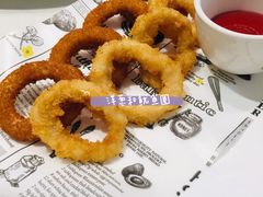 洋葱圈与鱿鱼圈双拼-Deer Park鹿园西餐(仁恒置地广场店)