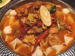 沙湾原始大盘鸡-丝路金桃·新疆菜(徐汇店)