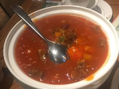 番茄牛腩汤-阿罗新疆菜(人民广场店)
