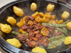 豆角土豆炖排骨-妈妈家铁锅炖(景诚园综合楼店)
