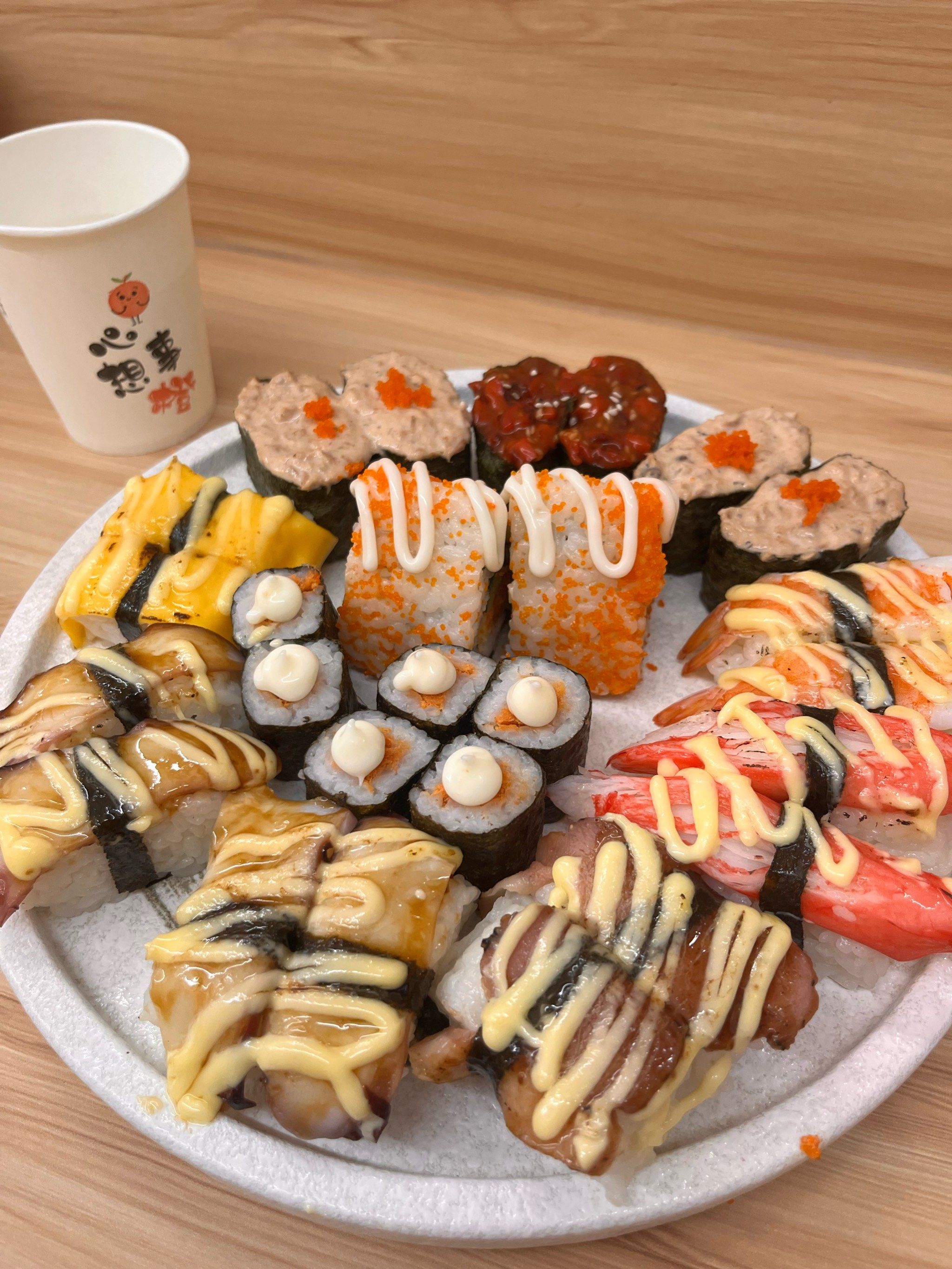 寿司拼盘 美味解锁