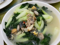 青菜-台山美食一绝阿四台山黄鳝饭(阿四创作店)