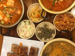 猪颈肉泡菜汤-金北顺大锅家(신사본점)