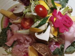 水晶锅的蔬菜-叶叶菩提(太原别墅店)