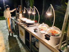 自助取餐区-海角轩·三亚文华东方酒店