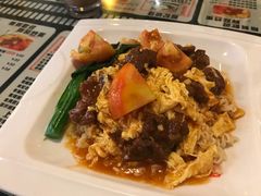 鲜茄牛肉炒蛋-尖沙咀茶餐厅(永泰店)