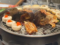 -草家酱蟹炭火烤肉店(珲春南路一店)
