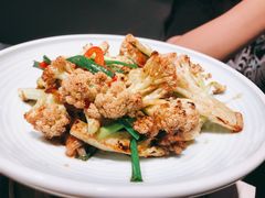 干锅有机花菜-老头儿油爆虾·1987杭州烟火味(湖滨银泰in77D区店)